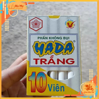 (Chỉ Giao Hỏa Tốc) Phấn viết bảng trắng - Phấn không bụi HADA