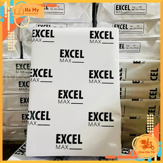 1 Ream 500 Tờ Giấy in A4 Excel Max 70gsm/80gsm Thông Dụng Cho Văn Phòng