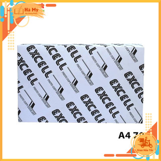 1 Ream 500 Tờ Giấy in A4 Excel Max 70gsm/80gsm Thông Dụng Cho Văn Phòng