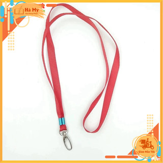 Combo 10 Sợi Dây Lụa Đeo Bảng Tên Móc Xoay