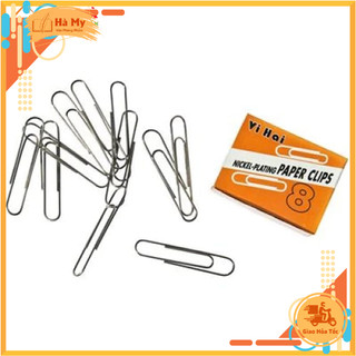Combo 10 Hộp Kẹp giấy đầu tròn loại lớn C82