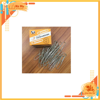 Combo 10 Hộp Kẹp giấy đầu tròn loại lớn C82