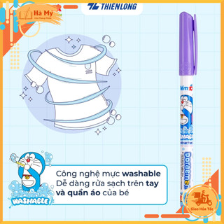 Hộp 10 Cây Bút lông kim Điểm 10 Thiên Long Doraemon TP-FL08/DO