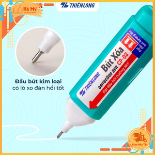 Bút Xóa Nước Thiên Long 12ml CP-02 Thân Dẹp, Vừa Tầm Tay khi sử dụng