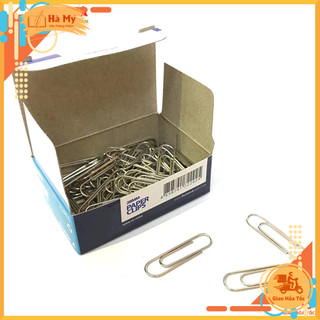 Kẹp Giấy Đầu Tròn Double A 28mm, Niken Bóng Chống Gỉ, Bền, Kẹp Chắc Chắn