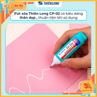 Bút Xóa Nước Thiên Long 12ml CP-02 Thân Dẹp, Vừa Tầm Tay khi sử dụng