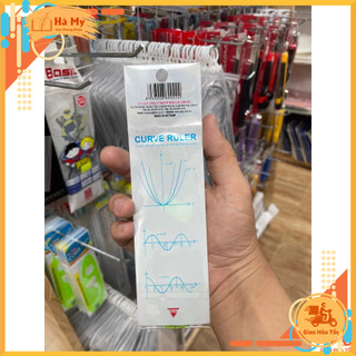 Thước Kẻ Nhựa Dẻo Parabol WinQ QL-01