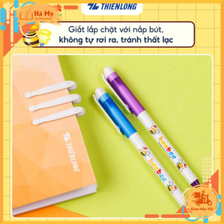 Vỉ 3 Cây Bút Lông Kim Beebee Thiên Long FL-04 Dáng bút thon gọn dễ cầm, xinh xắn