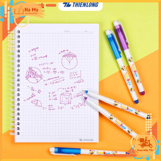 Vỉ 3 Cây Bút Lông Kim Beebee Thiên Long FL-04 Dáng bút thon gọn dễ cầm, xinh xắn
