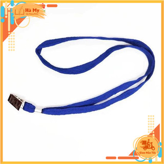 Combo 10 Sợi Dây đeo bảng tên đầu kẹp sắt