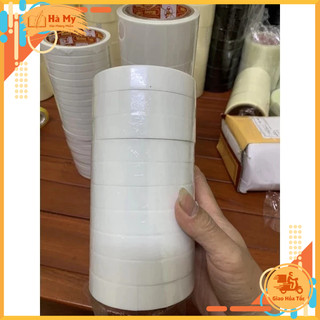 Băng keo 2 mặt trong suốt dán giấy 0.5cm, 1.2cm, 2.4cm và 4.8cm độ dính cao