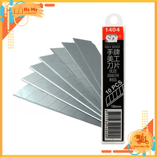 1 Hộp 10 Lưỡi dao rọc giấy SDI