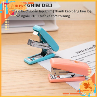 Dập ghim mini số 10 Deli - E0222 - 12 trang