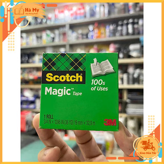 Băng keo dán 3M Scotch Magic 3/4 In