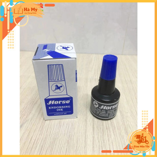 Mực dấu Horse chai 30ml mực tươi sáng, không lem