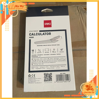 Máy tính 12 số (Kim Loại) Deli M350