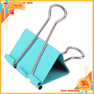 Kẹp Bướm Màu Hộp Nhựa Deli - Nhiều Kích Thước