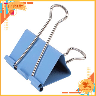 Kẹp Bướm Màu Hộp Nhựa Deli - Nhiều Kích Thước