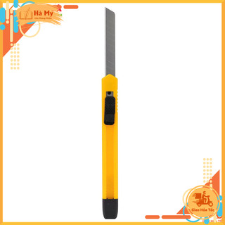 Combo 5 Cây Dao Rọc Giấy Nhỏ Deli E2051 Hợp Kim SK5 Độ Cứng Cao Và Sắc Bén