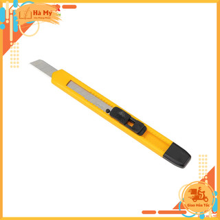 Combo 5 Cây Dao Rọc Giấy Nhỏ Deli E2051 Hợp Kim SK5 Độ Cứng Cao Và Sắc Bén