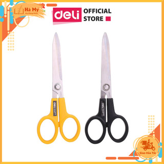 Kéo Cắt Đa Năng Deli 202mm E6014 Lưỡi Thép Không Gỉ Sắc Bén Siêu Bền