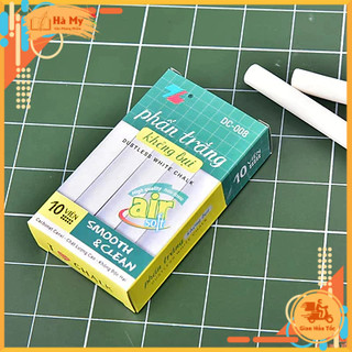 (Chỉ Giao Hỏa Tốc) Combo 10 Hộp Phấn Trắng Không Bụi Thiên Long DC-008