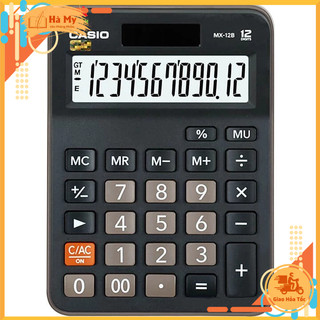 Máy tính Casio MX-12B Chính Hãng - Phiên bản màu Pastel