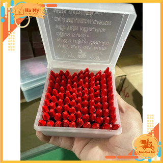 (Hộp 100 Cây) Phấn sáp xé - Phấn sáp không trôi, Phấn Cây Hồng Ân
