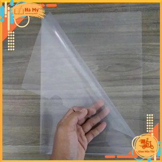 Xấp 10 Cái Bìa lá A4/F4 Flexoffice Thiên Long, Bìa Nhựa Trong Suốt Độ Dày 0.15mm