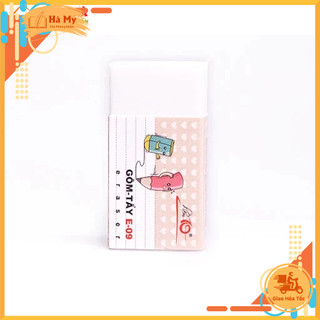 Combo 5 Cục Gôm tẩy xóa chì Thiên Long Điểm 10 E-09 siêu mềm và siêu dẻo