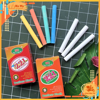 (Chỉ Giao Hỏa Tốc) Phấn Viết Bảng Không Bụi MIC 221 (Phấn Trắng/Phấn Màu)