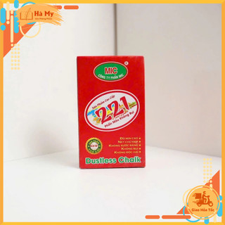 (Chỉ Giao Hỏa Tốc) Phấn Viết Bảng Không Bụi MIC 221 (Phấn Trắng/Phấn Màu)