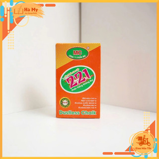 (Chỉ Giao Hỏa Tốc) Phấn Viết Bảng Không Bụi MIC 221 (Phấn Trắng/Phấn Màu)