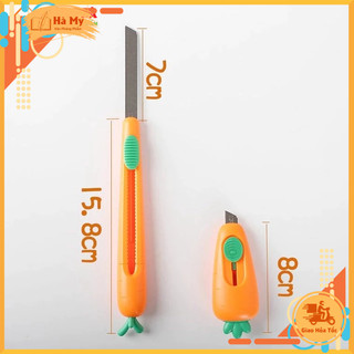 Dao Rọc Giấy Hình Củ Cà Rốt M&G xinh xắn, nhỏ nhắn và tinh tế