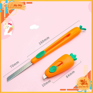 Dao Rọc Giấy Hình Củ Cà Rốt M&G xinh xắn, nhỏ nhắn và tinh tế