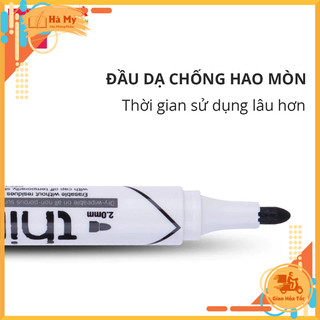 Combo 5 Cây Bút Lông Viết Bảng Trắng Xóa Được Deli 3 Màu U001 - Bút Viết Trơn Mượt Tiện Dụng