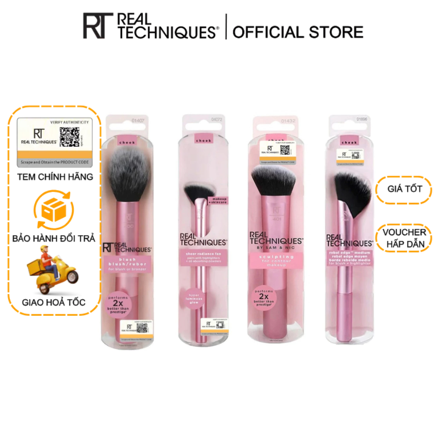 Tổng hợp cọ lẻ RT Real Techniques