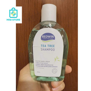  Dầu gội chống gàu nấm giảm nhờn Redwin Shampoo Coal Tar   Tea tree hàng Úc   Dầu Gội Redwin   
