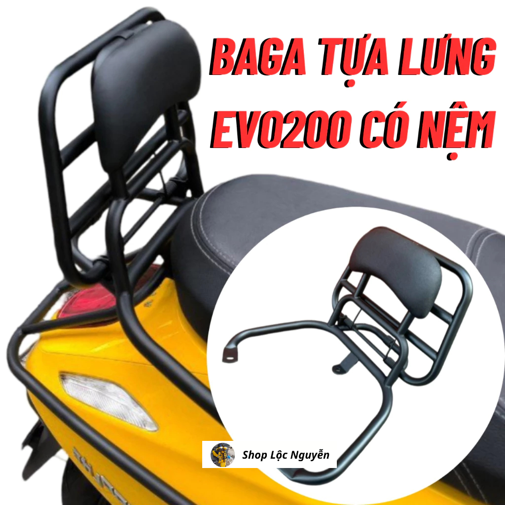 Baga tựa lưng cho xe điện Vinfast EVO 200