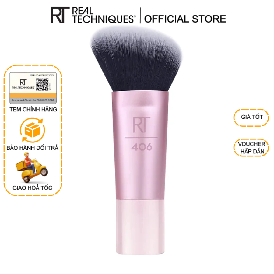 Cọ tạo khối mini RT Real Techniques RT406 (không hộp, lỗi nhẹ)