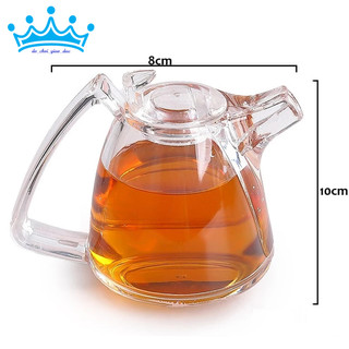 Bình rót có nắp bằng nhựa mica