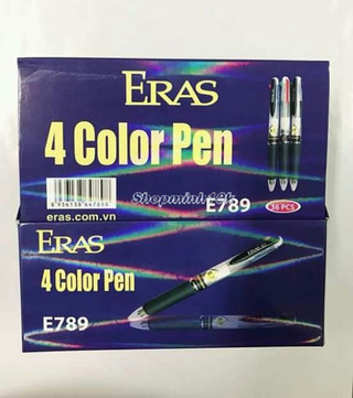 Bút bi 4 màu Eras E789