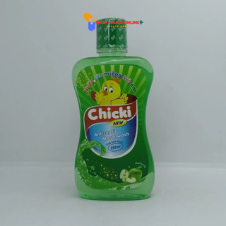 Nước súc miệng Chicki New chai 250ml