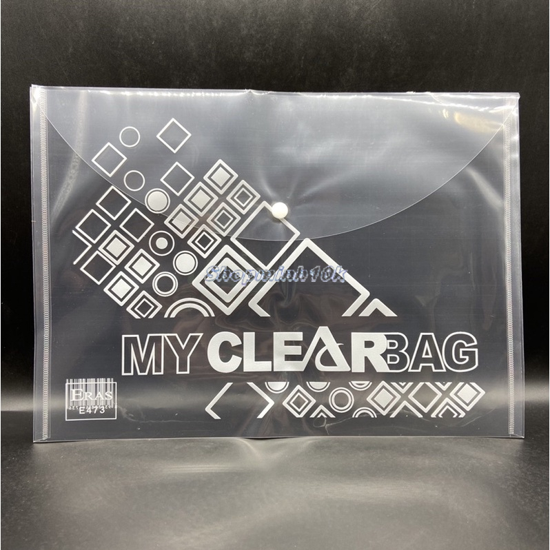 10 Bìa nút túi cúc khổ F khổ to tài liệu Eras E473