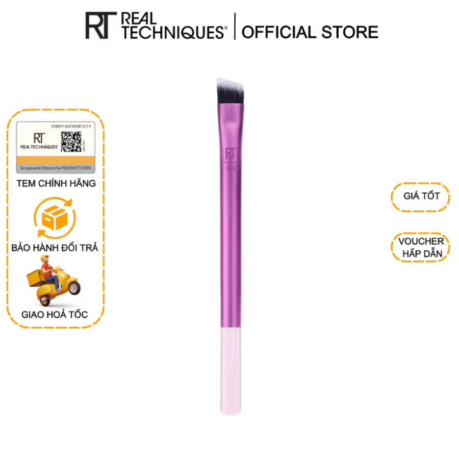 Cọ kẻ mắt mini RT Real Techniques RT313 (lỗi nhẹ, không hộp)