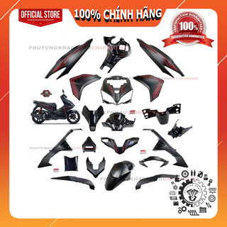 [LẺ MÓN] Dàn áo AB 125 2018 màu Đen Nhám bản Kỉ Niệm 10 Năm, Air Blade 125 2016 2017 2019 chính hãng