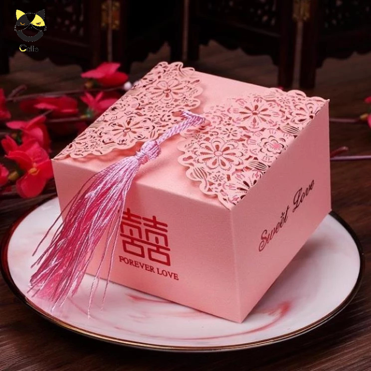 Hộp đựng quà cưới / Hộp đựng kẹo trong ngày cưới hỏi / Hộp đựng bánh candy box