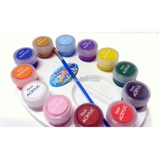 Màu vẽ Acrylic 12 màu Eras E640