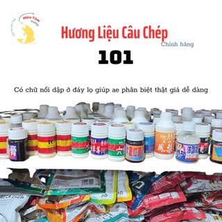 Hương Liệu 101, Tinh mùi Câu Cá Trắm Đen, Chép, Trắm Trắng vị thơm đậm hiệu quả cao