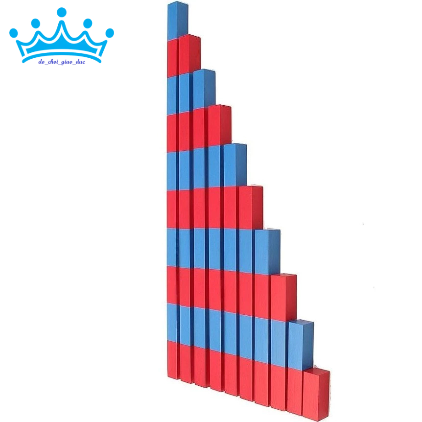 Gậy số Montessori - Numerical Rods